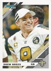 2019 Donruss Base Set Drew Brees #170 card