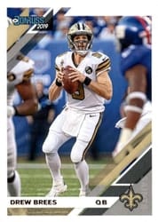 2019 Donruss Base Set Drew Brees #170 card