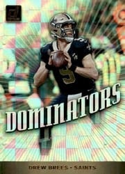 2019 Donruss Dominators Drew Brees #DOM-8 card