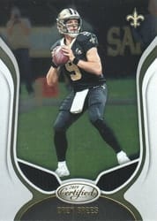 2019 Panini Certified Base Set Drew Brees #83 card