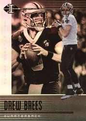 2019 Panini Illusions Base Set Drew Brees #42 card