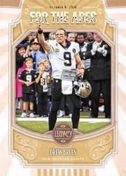 2019 Panini Legacy For the Ages Drew Brees #FTA-DB card