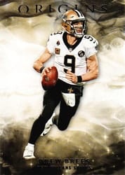 2019 Panini Origins Base Set Drew Brees #61 card