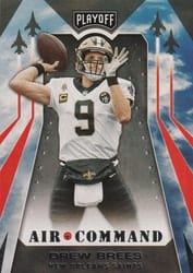 2019 Panini Playoff Air Command Drew Brees #10 card