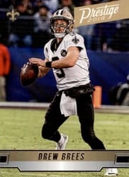 2019 Panini Prestige Base Set Drew Brees #24 card