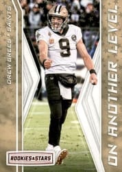 2019 Panini Rookies & Stars On Another Level Drew Brees #OAL-DB card
