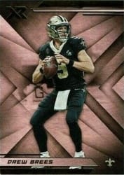 2019 Panini XR Base Set Drew Brees #43 card