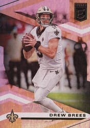 2020 Donruss Elite Base Set Drew Brees #80 card