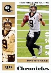 2020 Panini Chronicles Base Set Drew Brees #67 card