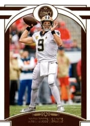 2020 Panini Legacy Base Set Drew Brees #77 card