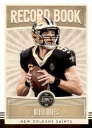 2020 Panini Legacy Record Book Drew Brees #RB-DB2 card
