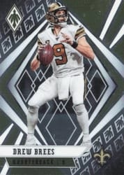 2020 Panini Phoenix Base Set Drew Brees #10 card