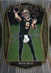 2020 Panini Select Base Set Drew Brees #114 card