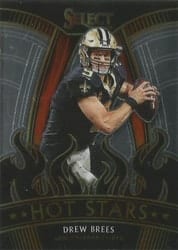 2020 Panini Select Hot Stars Drew Brees #HS21 card