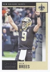2020 Score Base Set Drew Brees #269 card