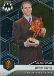 2021 Panini Mosaic Base Set Drew Brees #264 card