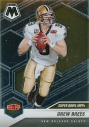 2021 Panini Mosaic Base Set Drew Brees #286 card