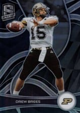 2023 Panini Chronicles Draft Picks Spectra Drew Brees #97 card