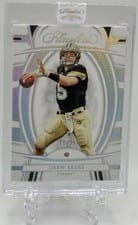 2023 Panini Flawless Collegiate Base Set Drew Brees #19 card