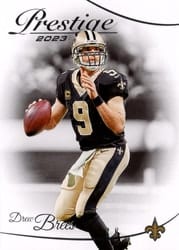 2023 Panini Prestige Base Set Drew Brees #210 card