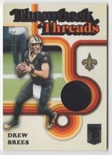 2024 Donruss Elite Throwback Threads Singles Drew Brees #THT-DBR card