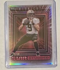 2024 Topps Midnight Star Studded Drew Brees #SS-19 card