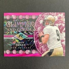 2024 Topps Resurgence Glimmer and Gleam Drew Brees #GG-5 card