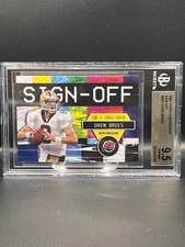 2024 Topps Resurgence Sign-Off Drew Brees #SO-5 card