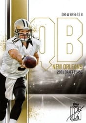 2024 Topps Signature Class Base Set Drew Brees #35 card
