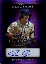 2024 Leaf Electrum Baseball Intricate Ink Drew Burress #IIN-DB1 card