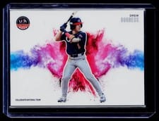 2026 Panini Stars & Stripes Prizm Color Blast Drew Burress #3 card