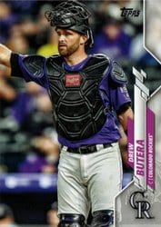 2020 Topps Update Base Set Drew Butera #U-72 card