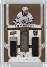 2022-23 Upper Deck Trilogy Honorary Triple Swatches Drew Doughty #HTS-DD card