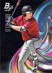 2018 Bowman Platinum Top Prospects Drew Ellis #TOP-40 card