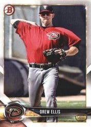 2018 Bowman Prospects Drew Ellis #BP25 card