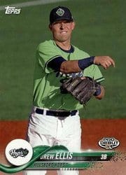 2018 Topps Pro Debut Base Set Drew Ellis #87 card