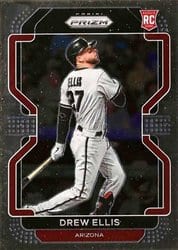2022 Panini Prizm Base Set Drew Ellis #195 card