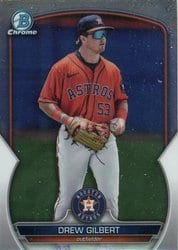 2023 Bowman Chrome Prospects Drew Gilbert #BCP-174 card