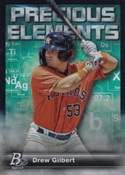 2023 Bowman Platinum Precious Elements Drew Gilbert #PE-22 card