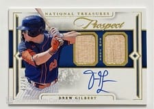 2024 Panini National Treasures Prospect Lumber Signatures Drew Gilbert #24 card