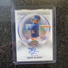 2024 Panini Prospect Edition Franchise Futures Signatures Drew Gilbert #16 card