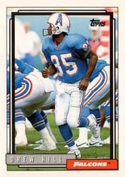 1992 Topps Base Set Drew Hill #483 card