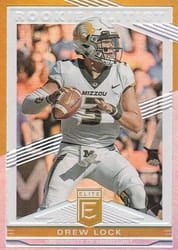 2019 Donruss Elite Rookie Elitist Drew Lock #RE-8 card