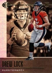 2019 Panini Illusions Base Set Drew Lock #4 card