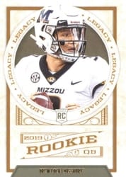 2019 Panini Legacy Base Set Drew Lock #163 card