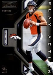 2019 Panini Playbook Play Action Drew Lock #5 card