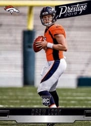 2019 Panini Prestige Base Set Drew Lock #202 card