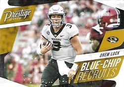 2019 Panini Prestige Blue Chip Recruits Drew Lock #BC-DL card