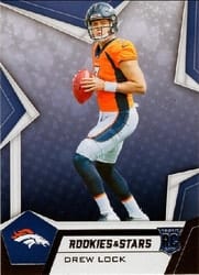 2019 Panini Rookies & Stars Base Set Drew Lock #126 card