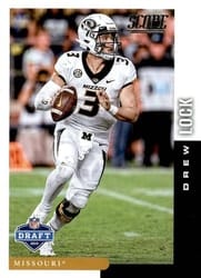2019 Score NFL Draft 2019 Drew Lock #DFT-19 card